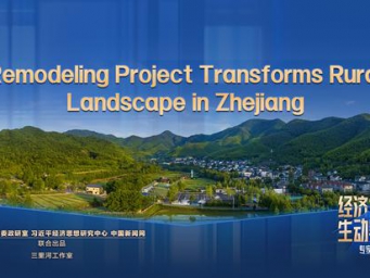 Remodeling project transforms rural landscape in Zhejiang